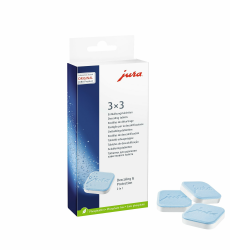 JURA original - Entkalkungstabletten für 3 Entkalkungsvorgänge - TÜV-zertifizierte Hygiene - 3er-Pack - 61848, Weiß Angebot bei HelloDeals
