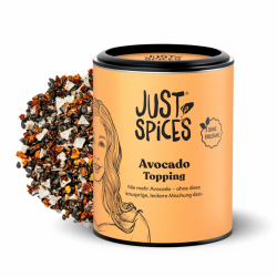 Just Spices Avocado Topping I Knuspriges Finish für jedes Avocado-Gericht mit Sesam I Gewürzdose, 60 g Angebot bei HelloDeals
