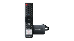 waipu.tv 4K Stick | Inkl. Fernbedienung mit Schnellwahltasten (mit TV-Steuerungstasten) | Fernsehen über WLAN | HDMI | 4K | HDR Angebot bei HelloDeals