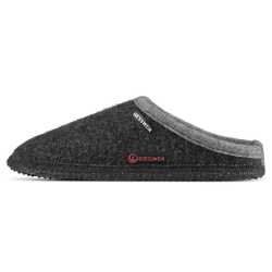 GIESSWEIN Dannheim – Filzpantoffeln, Hausschuhe Damen & Herren, Slipper, Pantoletten, Filz Unisex-Hausschuh aus Wolle‌ 44 EU Anthrazit 019 Angebot bei HelloDeals