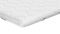Traumnacht orthopädischer Matratzentopper, mit einem bequemem Komfortschaumkern, Öko-Tex zertifiziert, 90 x 200 cm, produziert nach deutschem Qualitätsstandard, Weiß 90 x 200 cm Komfortschaum Angebot bei HelloDeals