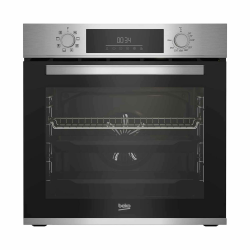 Beko BBIM12300X b300 Einbau-Backofen, 60 cm Backofen, 72 l Volumen, Dampfreinigung SteamShine, 8 Heizarten, AeroPerfect für gleichmäßiges Backen, Multifunktionsofen, Edelstahl Edelstahl 72 Liter Garraumvolumen Energieklasse A SteamShine Reinigung Angebot bei HelloDeals