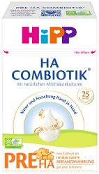 HiPP Milchnahrung HA Combiotik PRE HA Combiotik, 600g, 4er Pack (4 x 600g) Angebot bei HelloDeals
