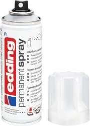 edding 5200 Permanent Spray Klarlack - transparent seidenmatt - 200 ml - Acryllack für ein seidenmattes Finish - zum Fixieren und Schützen der Lackierung - Klarlack Spray Transparent-seidenmatt Angebot bei HelloDeals