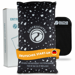 Naturbummler ® Luftentfeuchter XL 1kg [Wiederverwendbar & Effektiv] inkl. Anti-Rutsch Pad Auto Entfeuchter Feuchtigkeitskissen Lufttrockner Autozubehör Angebot bei HelloDeals