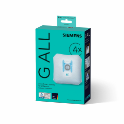 Siemens 4x Staubsaugerbeutel powerProtect Typ G ALL VZ41FGALL, 99,9% Feinstaubfilterung, höhere Reinigungsleistung, 50% längere Nutzungsdauer, passend für alle Reihen außer VS08 und VS01 Staubbeutel 4er Set Angebot bei HelloDeals