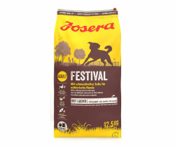 JOSERA Festival (1 x 12,5 kg) | Adult | Premium Trockenfutter für ausgewachsene wählerische Hunde | Lachs & Geflügel | leckerer Soßenmantel - auch zum Einweichen | weizenfrei | Hundefutter | 1er Pack 12.5 kg (1er Pack) Angebot bei HelloDeals