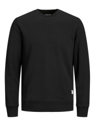 JACK & JONES Male Sweatshirt Einfarbig Sweatshirt XL Schwarz Angebot bei HelloDeals