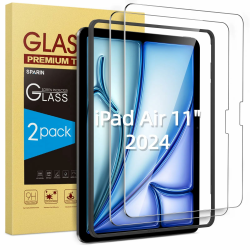SPARIN 2 Stück Panzer Schutz Glas für iPad Air 11 Zoll M2 (2024), Schutzfolie für iPad Air 6.Generation, mit Rahmen-Installationshilfe,Kratzfest,9H Härte,Anti-Bläschen,HD-Klar Angebot bei HelloDeals