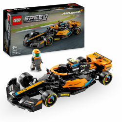 Lego Speed Champions McLaren Formel 1 Rennwagen 2023, Spielzeug für Kinder ab 9 Jahren, Jungen und Mädchen, die gerne selbstständig Spielen, baubares Fahrzeugmodell, Kinderzimmer-Dekoration 76919 Single Angebot bei HelloDeals