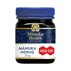 Manuka Health - Manuka Honig MGO 250+ (250 g) - 100% Pur aus Neuseeland mit zertifiziertem Methylglyoxal Gehalt (1er Pack) 250 g (1er Pack) Single Angebot bei HelloDeals