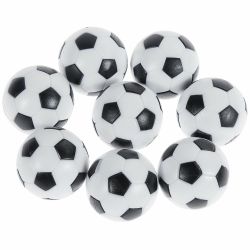 GOLDGE 8 PCS Tischfußball Kickerbälle,Tischfußball Kugeln Mini Ball,Schwarz und Weiß Angebot bei HelloDeals