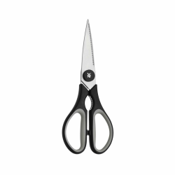 WMF Touch Küchenschere 21 cm, Haushaltsschere mit Sägeschliff, Schere Küche, Cromargan Edelstahl, Softgriff, schwarz Single Edelstahl Angebot bei HelloDeals