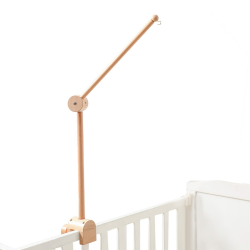 Mobile Halterung Holz für Babybett, Mobile Halterung Wickeltisch für Kinderzimmer-Dekoration, Angepasst Mobile Halter Gestell Stange für Aufhängung Windspiele Bettglocke, Baby Bett Spielzeuge Gewölbt Mobile Halterung Angebot bei HelloDeals