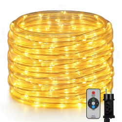 OxyLED Lichterschlauch Aussen 20M 300LEDS, Lichtschlauch Außen Led Schlauch 8 Modi und Helligkeit Fernbedienung Dimmbar IP44 Wasserfest Lichtschläuche für Innen Garten Fest Party Hochzeit Deko Angebot bei HelloDeals