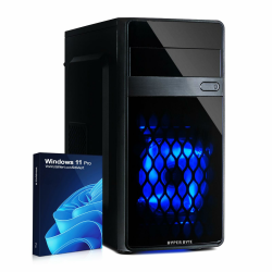 HYPER BYTE® Office PC – Computer mit Intel Quad Core i7 mit 3,9 GHz | 32 GB RAM | 1 TB SSD Festplatte | Win 11 Pro | WLAN | DVD+RW | USB 3.0 | High End Office Tower-Pc Intel i7 | 32GB RAM | 1000 GB SSD Angebot bei HelloDeals