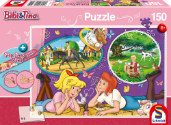 Schmidt Spiele Puzzle 56321 Blocksberg/Bibi & Tina Bibi und Tina, Freundinnen für Immer, 150 Teile Kinderpuzzle, bunt Single Angebot bei HelloDeals