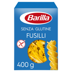Barilla Pasta Nudeln Glutenfreie Fusilli aus köstlichem Mais und Reis – perfekt für Menschen mit Zöliakie oder Glutenunverträglichkeit 400 g 400 g (1er Pack) Fusilli Glutenfreie Single Angebot bei HelloDeals