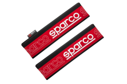 SPARCO 2er Set New SPC Belt Pads Schwarz/Grau Universal NEW SPC ROT Angebot bei HelloDeals