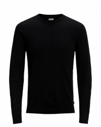 JACK & JONES Male Rollkragenpullover Einfarbig Rollkragenpullover Schwarz XL Pullover Angebot bei HelloDeals