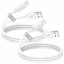 iPhone Ladekabel Original Apple MFi Zertifiziert, USB Lightning Kabel 1M 2Pack, USB iPhone Kabel 1M iPhone Lightning Ladekabel Schnellladekabel für Apple iPhone 14 13 12 11 Pro Max/XS/8/7/6/5/SE,iPad Angebot bei HelloDeals