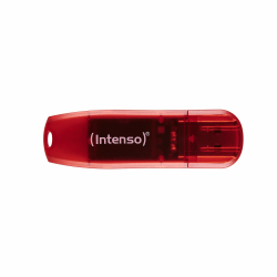 Intenso Rainbow Line 128 GB USB-Stick USB 2.0 Rot Angebot bei HelloDeals