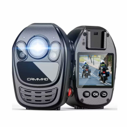 CAMMHD 1440P HD Body Cam mit Audio und Video 12-Stunden-Aufzeichnung Bodycam Infrarot-Nachtsicht-tragbare Body Camera mit erweitertem Speicher-Design für Sicherheit(Keine Karte enthalten) Angebot bei HelloDeals