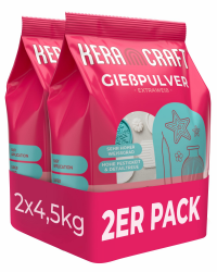 Keracraft Gießpulver weiß 2x4,5kg - Reliefgießpulver weiß für kreative Projekte 4,50kg (2er Pack) Angebot bei HelloDeals