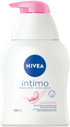 NIVEA Intimo Waschlotion Sensitive (250 ml), Intim Waschgel mit Milchsäure, Kamillenextrakt und Panthenol, Intim Waschlotion für sensible Haut 250 ml (1er Pack) Single Angebot bei HelloDeals