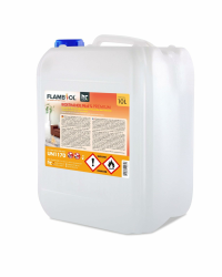 FLAMBIOL Bioethanol 96,6% Premium 1 x 10 L - Ethanol für Tischkamin, Kamin & Gartendeko für Draußen - Rauch- und Rußfrei - Aus Mais & Zuckerrüben Angebot bei HelloDeals