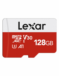 Lexar Micro SD Karte 128GB, Speicherkarte Micro SD mit Adapter, Bis zu 100 MB/s Lesegeschwindigkeit, UHS-I, U3, A1, V30, C10, 4K UHD microsdxc SD Karte für Kamera, Smartphone Angebot bei HelloDeals