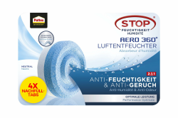 Pattex AERO 360° Neutral Tabs Nachfüllpack (4er-Pack), reduzieren Feuchtigkeit und schlechte Gerüche, Nachfülltabs für den Luftentfeuchter AERO 360° Angebot bei HelloDeals