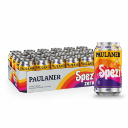 Paulaner Spezi Zero • Erfrischungsgetränk mit Cola & Orange ohne Zucker•EINWEG (24x0,33l) Angebot bei HelloDeals