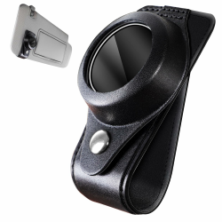 mylovetime Sonnenblende Halterung Kompatibel mit Ooono Co-Driver No1, Halter für Sonnenblenden Leder Schwarz Angebot bei HelloDeals