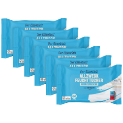 by Amazon Allzweck Feuchttücher, Meeresfrische, 80 Stück, 6er-Pack Meeresfrische 80 stück (6er Pack) Angebot bei HelloDeals