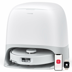 roborock Qrevo Curv Saugroboter mit Wischfunktion&Hebarem Wischmopp, Dual Anti-Tangle-System, AdaptiLift™ Chassis, 18.500Pa, 75℃ Heißwasser-Moppwäsche, Intelligente Schmutzerkennung&Sprachassistent Angebot bei HelloDeals