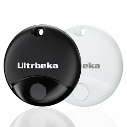 Schlüsselfinder Air Tag KeyFinder 2er Pack, Tracker Tags Kompatibel mit Apple Wo ist? APP (iOS NUR), Item Finder für Key, Gepäck, Koffer, IP67 Waterproof Mini-Tracker(Unterstützt kein Android) 2PCS Schwarz und weiß Angebot bei HelloDeals