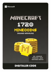 Minecraft: Minecoins Pack: 1720 Coins (Konsole/PC/Mobile) Konsole/PC/Mobile 1720 Coins Angebot bei HelloDeals