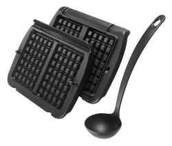 Tefal XA7248 OptiGrill Waffelplatte, Schwarz Angebot bei HelloDeals