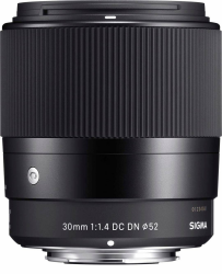 Sigma 30mm F1,4 DC DN Contemporary Objektiv für Sony-E Objektivbajonett Für Sony-E-Objektivbajonett Angebot bei HelloDeals