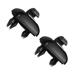 Auto Sonnenblende Clip Haken, Auto Sonnenblende Halterung, Innere Sonnenblende Clip Haken, Halter für Sonnenblende Haken Clip Halterung Schnallen, für A1 A3 A4L A5 A6L A7 Q3 Q5 TT, 2 Stück Schwarz Angebot bei HelloDeals