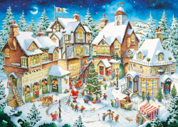 Ravensburger Puzzle 12001271 - 50-jähriges Jubiläum: Weihnachtsdorf Limited Edition - 1000 Teile Puzzle für Erwachsene und Kinder ab 14 Jahren, Weihnachts-Puzzle Angebot bei HelloDeals