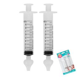 2 Stück Baby Nasendusche, Wiederverwendbare Nasenreiniger, 10ml Nasenspülung Kinder Tragbares, Nasenreinigungs, Nasenwaschreiniger, Sicherer und Komfortabel Durchsichtig Angebot bei HelloDeals