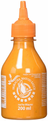 Flying Goose Sriracha Mayoo Sauce - Mayonnaise, leicht scharf, orange Kappe, Würzsauce aus Thailand, 1er Pack (1 x 200 ml) Orange 200ml Angebot bei HelloDeals