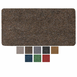 ANRO Fußmatte Schmutzfangmatte waschbar wasserdicht robust Schmutzfänger für Eingang, Haustür, Flur, Küche, Schlafzimmer Poet Größe 40x80cm Carpet Dunkelbraun 40 x 80cm Dunkelbraun Angebot bei HelloDeals
