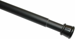 GARDINIA Spannstange, Metall-Stange, Ausziehbar, Gardinenstange ohne Bohren und Schrauben, Ø 23/26 mm, Länge 60-100 cm, Schwarz-matt 60 - 100 cm Schwarz-matt Angebot bei HelloDeals