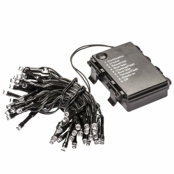 Ideen mit Herz LED-Lichterkette | warmweiß | innen & außen | 8 verschiedene Leuchtmodi | inkl. Timer (24 LEDs) 230 cm | 24 LEDs Angebot bei HelloDeals