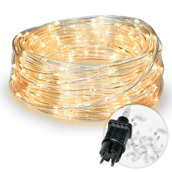 CozyHome LED Schlauch 200 LED - 8 Modi & Timer - 12m mit Stecker Strombetrieben I Lichtschlauch Lichterschlauch Außen I 10m Lichterketten Innen Weihnachtsdeko Weihnachtslichter Angebot bei HelloDeals