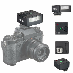 Godox iM30 Kamerablitz Speedlite GN15 mit 13 Stufen Blitzleistung, CCT 6500 K ± 200 K mit optischer S1/S2-Steuerung für Sony, Canon, Nikon, Fuji, Olympus Kamera Angebot bei HelloDeals