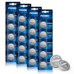 CR2450 Lithium Knopfzellen 3V, 20er Pack, CR 2450 Batterien Angebot bei HelloDeals